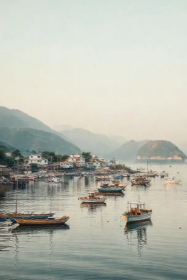 海边小镇电影海报